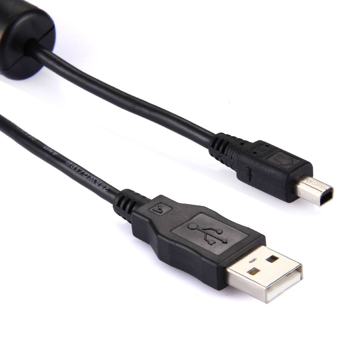 FOX MICRO Replacement Compatible USB Cable for Nikon UC-E4 USB Cable Cord for Nikon D300 D3100 D3100S D3X D40 D40X D50 D60 D70 D100